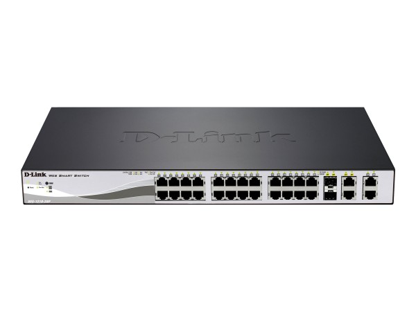 D-LINK 28-Port Layer2 PoE Smart Managed Switch DES-1210-28P