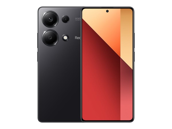 XIAOMI XIAOMI Redmi Note 13 Pro 4G 8GB+256GB Midnight Black 16,94cm (6,67") AMOLED Display, Android 13