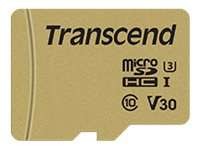 TRANSCEND 16GB UHS-I U1 microSD with adapter SD TS16GUSD500S