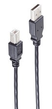 shiverpeaks BASIC-S USB 2.0 Kabel, A-Stecker - B-Stecker