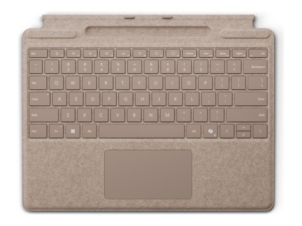 MICROSOFT MICROSOFT Surface Pro Keyboard mit Stiftaufbewahrung - graubeige