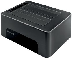 LogiLink USB 3.0 Festplatten Docking Station, 2x 2,5"/3,5"