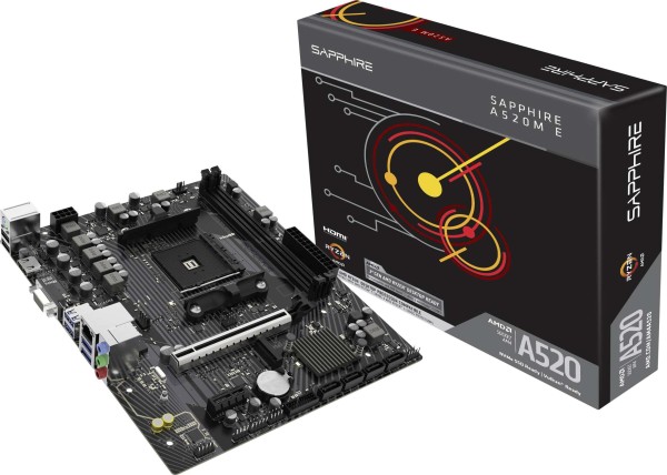 SAPPHIRE A520M-E SAM4 52119-04-40G