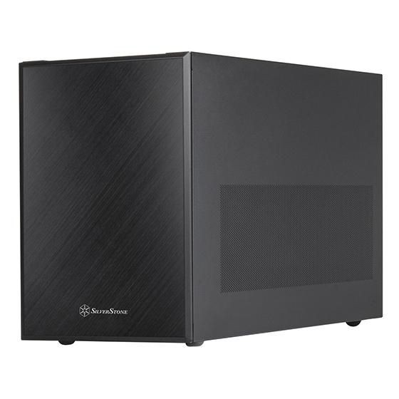 SILVERSTONE SST-SG17B Micro-ATX / Mini ITX Gehäuse - schwarz SST-SG17B