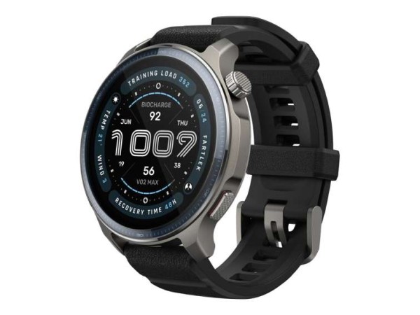 HUAMI TECHNOLOGY Amazfit Balance 2 48mm Black Smartwatch HYROX-Modus W2429GL1N