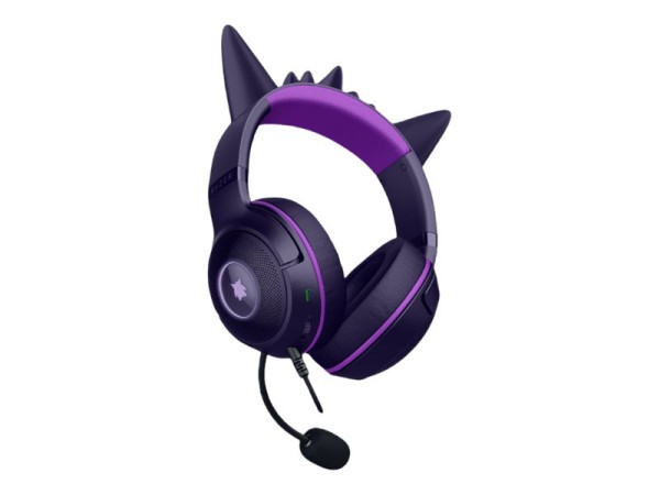 RAZER Kraken Kitty V2 Pokémon Gengar Edition - Kabelgebundenes Gaming Heads RZ04-04730300-R3M1