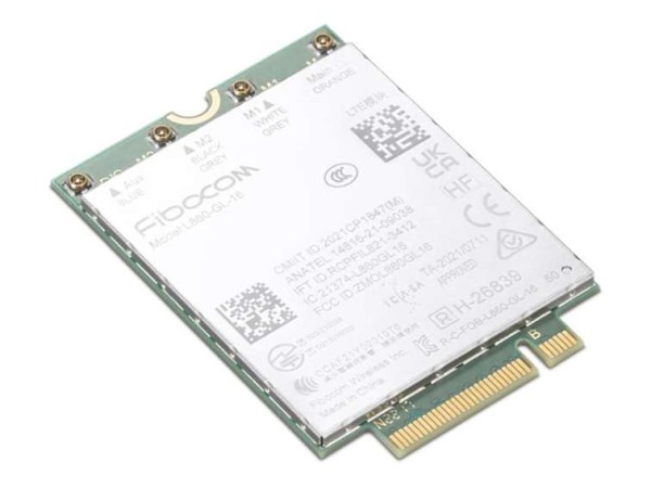 LENOVO Fibocom L860-GL-16 4G LTE CAT16 M.2 WWAN Module 4XC1M72796