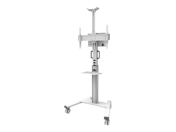 NEOMOUNTS mobiler Bodenständer für 37-75" Bildschirme - Weiß FL50S-825WH1