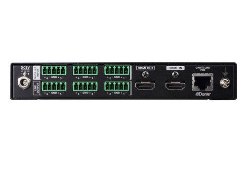 ATEN ATEN VE66DTH 6x6 Dante Audio Interface mit HDMI