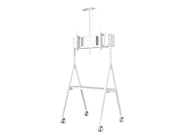 NEOMOUNTS mobiler Bodenständer für Flachbild-Fernseher bis 65" (165 cm) - W NS-M1500WHITE
