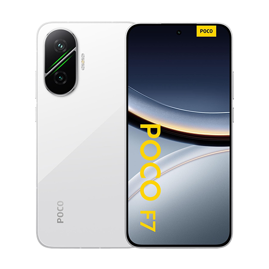 XIAOMI XIAOMI POCO F7 5G 12GB/512GB White - Mobiltelefon - 512 GB