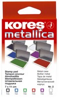 Kores Stempelkissen METALLICA, (B)110 x (T)70 mm, ungetränkt