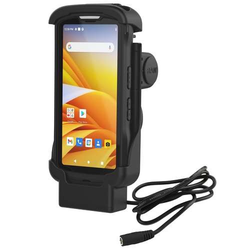 ZEBRA RAM POWER ONLY SPRING-LOADED CRADLE FOR TC53 / TC58 WITH OR W (3PTY-R 3PTY-RAM-HOL-ZE17-2U