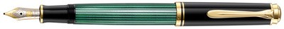 Pelikan Füllhalter "Souverän 600", schwarz/grün, F