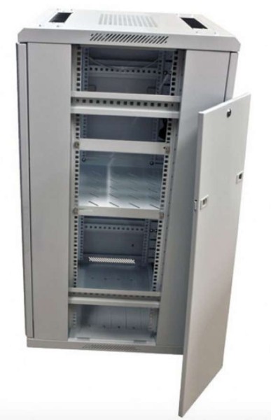 ALLNET 19""Schrank, 42HE, B800/T 900mm, Glastür, Lichtgrau, SNB-Serie, ALL-SNB8942BDGRAU