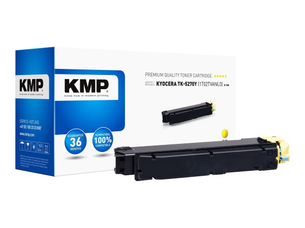 KMP KMP Toner Kyocera TK-5270Y/TK5270Y yellow 6000 S. K-T88 remanufactured