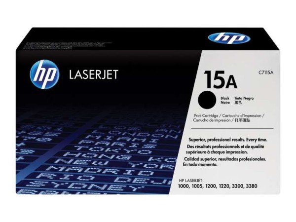 HP 15A Schwarz LaserJet Tonerpatrone (C7115A) C7115A