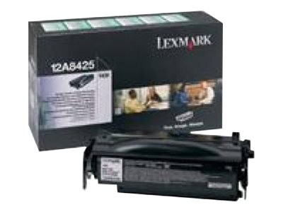 LEXMARK Schwarz Tonerpatrone 12A8644