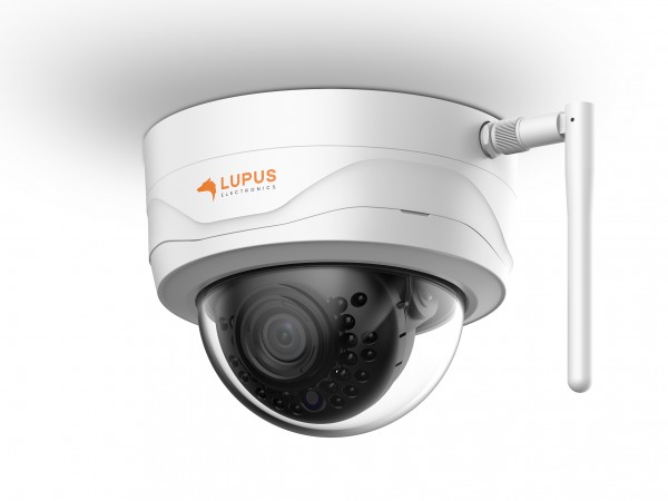 Lupus Electronics LE204 WLAN IP-Sicherheitskamera Innen & Außen Kuppel Schwarz - Weiß 2304 x 1296 Pixel