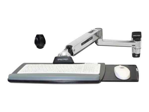 ERGOTRON LX Steh-Sitz Tastaturschwenkarm in Aluminium 45-354-026