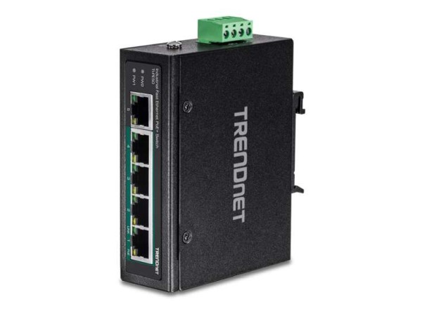 TRENDNET 5-PORT IND.FAST ETH POE+ SWITC TI-PE50