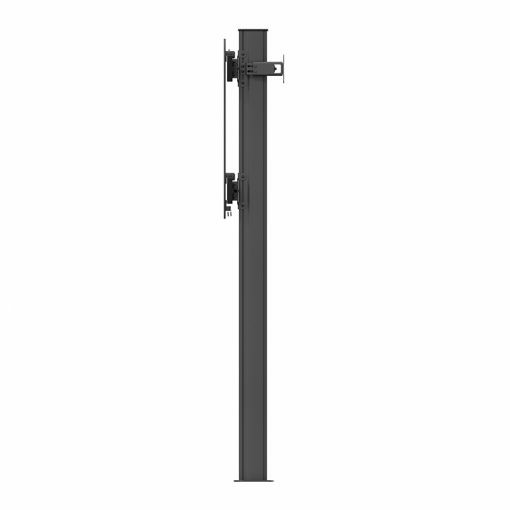 HAGOR Standsystem mit Boden-Wand-Montage für ein 86-110' Display 3348