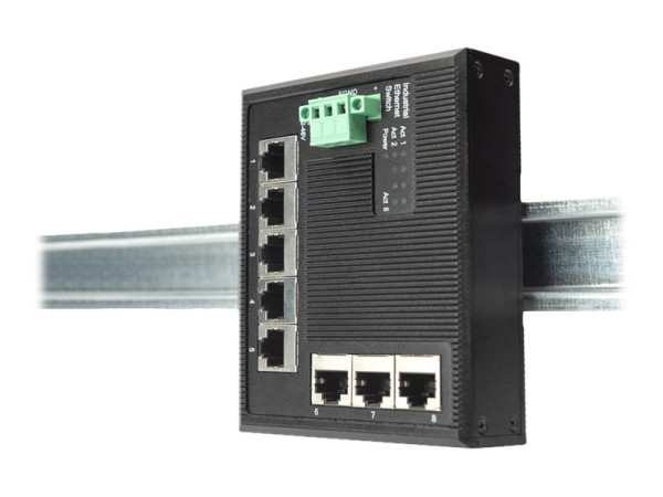 DIGITUS INDUSTRIAL GIGABIT FLAT SWITCH DN-651126