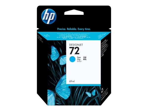 HP 72 Cyan Tintenpatrone C9398A