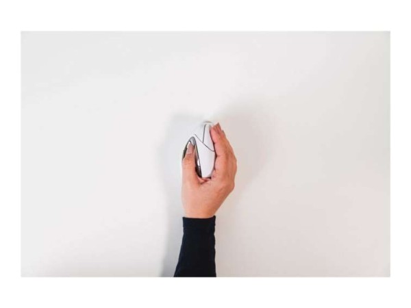 BAKKERELKHUIZEN Evoluent VerticalMouse 4, für Rechtshänder, Bluetooth, weiß BNEEVR4WB