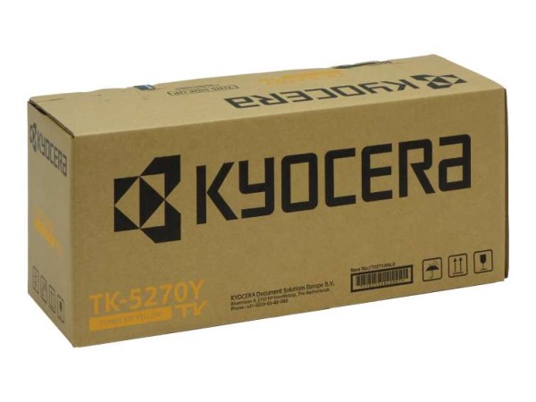 KYOCERA Toner Kyocera TK-5270Y P6230/M6230/M6630 Serie Yellow 1T02TVANL0