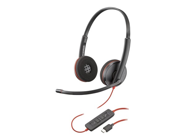 HP HP Poly Blackwire C3220 Stereo USB-C Headset +Carry Case