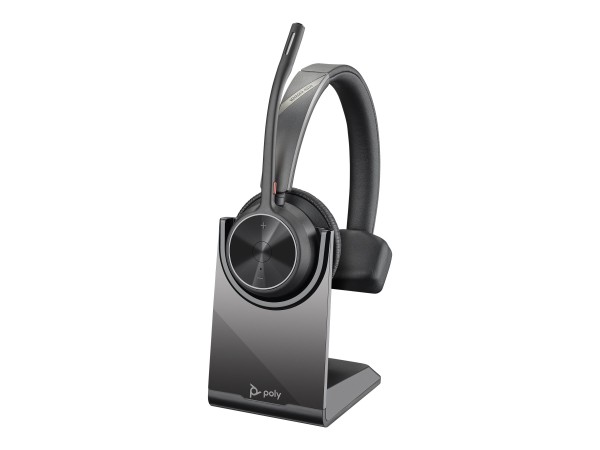 POLY BT Headset Voyager 4310 UC Mono USB-A mit Stand 218471-01