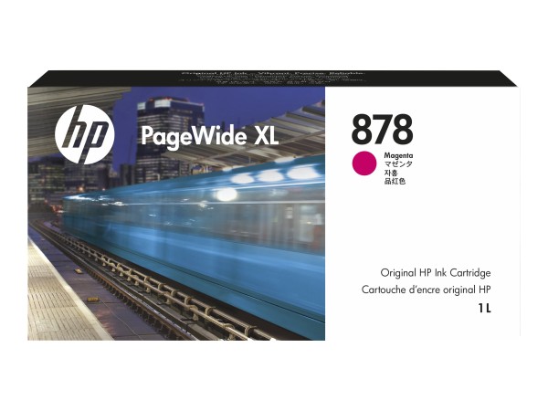 HP 878 Magenta PageWide XL Tintenpatrone 312Z3A