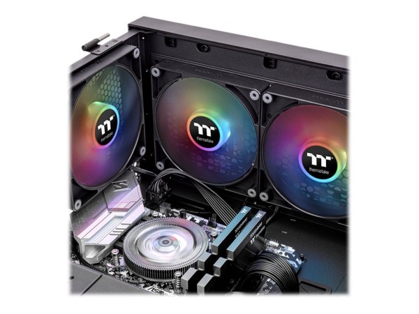 THERMALTAKE Lüfter CT 140 (2-Fan-Pack) "ARGB Sync" Black retail CL-F150-PL14SW-A