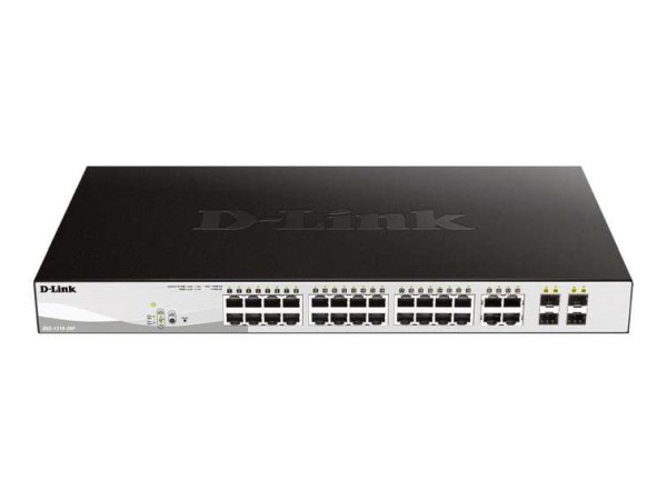 D-LINK 28-Port Layer2 PoE Gigabit Smart Managed Switchdlink|green 3.0, 24x DGS-1210-28P/E