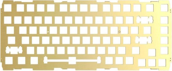 GLORIOUS GLORIOUS GMMK Pro 75 % Switch Plate - Messing, ANSI (GLO-ACC-P75-SP-B)