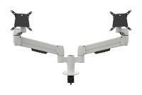 BAKKERELKHUIZEN Monitorarm Space-arm Dual weiß BNESPDW