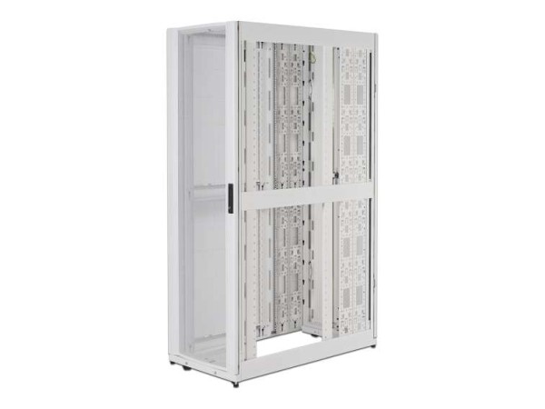 APC NetShelter SX 45U 750mm Wide x 1200mm Deep Enclosure with Sides White AR3355W