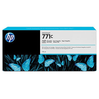 HP 771C - Tintenpatrone Original - Hell- / PhotoCyan - 775 ml