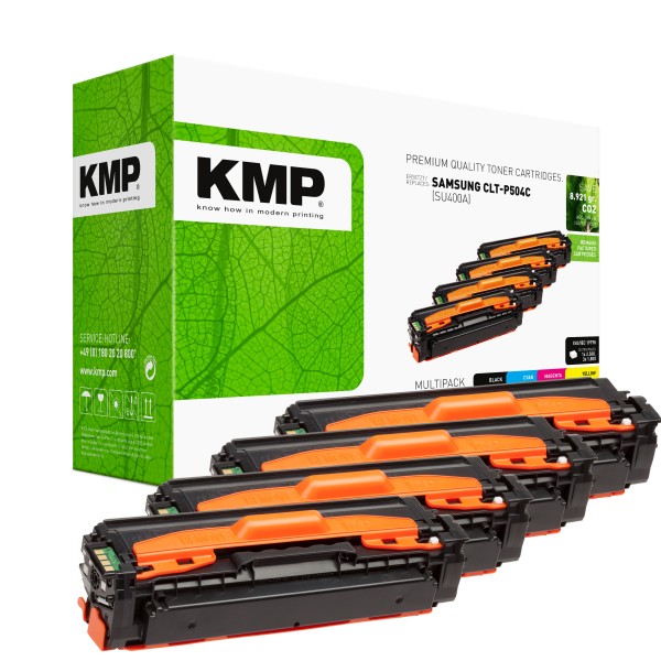 KMP KMP Toner Kombi-Pack ersetzt Samsung Samsung K504 (CLTK504SELS), Samsung C504 (CLTC504SELS), Samsung