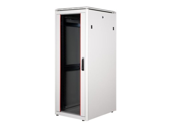 EQUIP EQUIP Serverschrank 19"  32U 600x800mm Glastür   grau