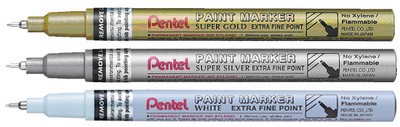 Pentel Lackmarker PAINT MARKER MMP10, weiß