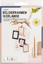 folia Bilderrahmen-Girlande, 19-teilig