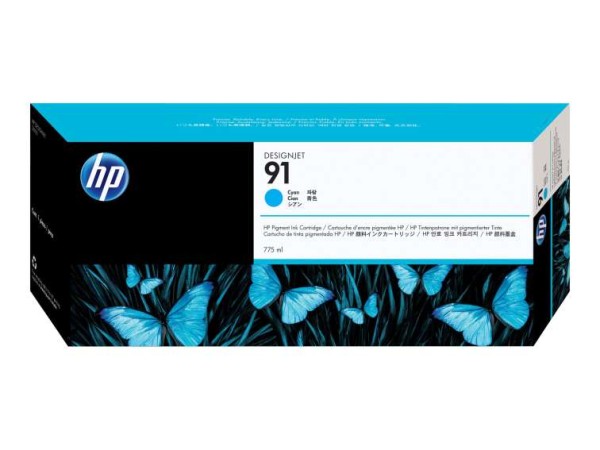 HP 91 Cyan Tintenpatrone C9467A