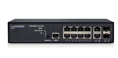 LANCOM Switch GS-2310P+ Managed Layer-2-Switch mit 10 Ports 8 Gigabit Ether 61440