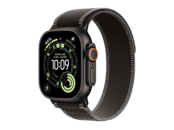 APPLE Watch Ultra 3 Titanium Cellular 49mm Schwarz (Trail Loop schwarz/kohl MF1D4QF/A