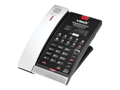ALCATEL A2411, schwarz-silber, 1 Leitung, 5 Kurzwahltasten 3JE40008AA