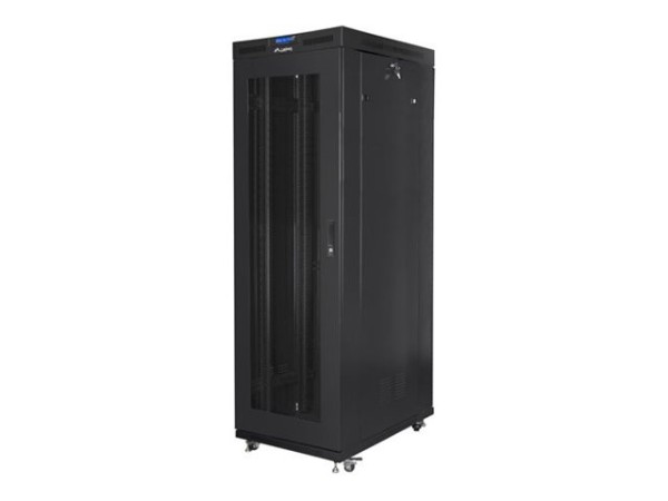 LANBERG LANBERG RACKMOUNT 19" 27U 800X1000 SCHWARZ LCD PERFORIERTE