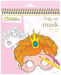 avenue mandarine Maskenmalbuch "Girl"