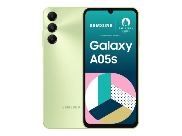 SAMSUNG Galaxy A05s 64GB Light Green 17,08cm (6,7") LCD Display Android SM-A057GLGUEUB
